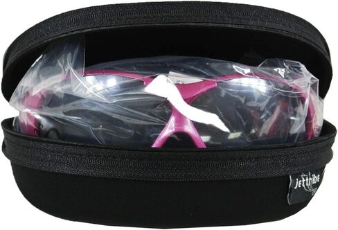 Jettribe Spark Jet Ski Goggles | Magenta Floating Frame Water Sport Designed for Kite Boarding, Surfer, Kayak, Other Water Sports in Kuwait