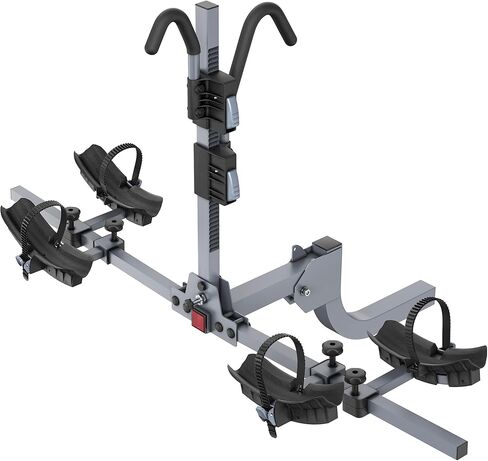 رف الدراجة في براديو رف ، رف قابل للطي 2 دراجة للدراجة القياسية ، الإطارات الدهنية والدراجة الإلكترونية ، رف دراجة ذكي خالٍ من التمايل ، 2 دراجة 180 رطلاً ، مستقبل 2 بوصة in Kuwait