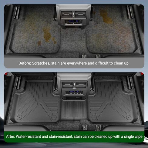 Floor Mat Compatible with 18-25 Volkswagen VW Atlas Cargo Mat Trunk Liner Cargo Liner 2nd Backrest Replacement for 2018-2025 Volkswagen Atlas Accessories in Kuwait