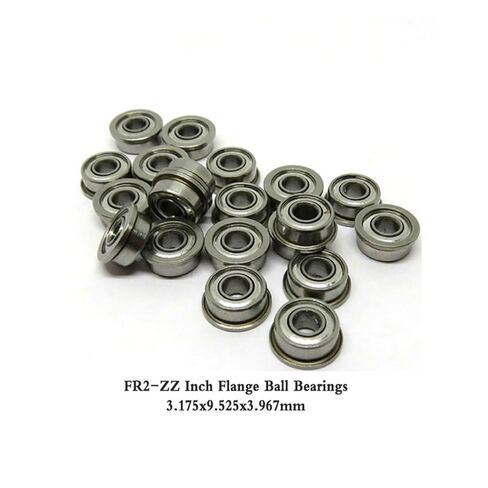 5 Pieces FR2ZZ Flange Bearing 3.175x9.525x3.967 mm deep Groove Ball R2 FR2 ZZ FR2Z Miniature inch Remote Control Toy(FR168-ZZ) in Saudi Arabia