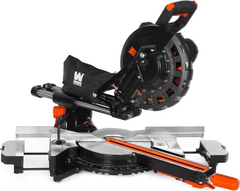 WEN 20V MAX 7.25 بوصة منشار ميتري للانزلاق اللاسلكي ، وفرس واحد وبدون فرش مع دليل قطع LED (أداة فقط-البطارية غير المدرجة) (20672BT) in Kuwait