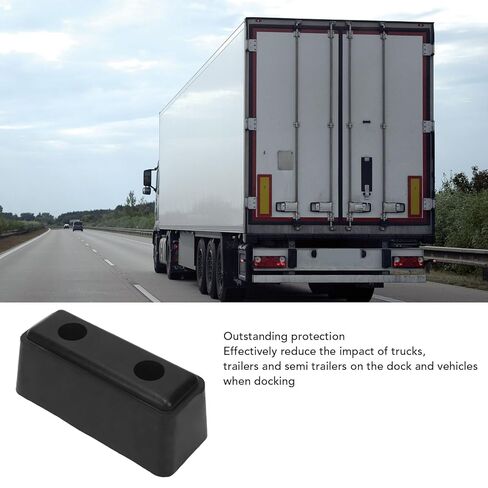 Keenso Dock Bumper, Heavy Duty Rubber Truck Trailer Impact Guard, Black Marine Grade Protection for RV, Cargo Trailer, and Boat Dock in Saudi Arabia