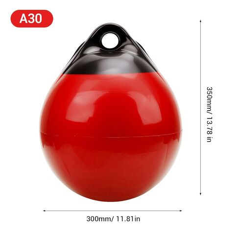 Asixxsix Boat Bumper Ball, Round Inflatable PVC Dock Bumper with 3.8mm Thick Wall for Docking Protection, Suitable for Yachts Sailboats Kayaks Canoes Fishing Boats (#2) in Saudi Arabia