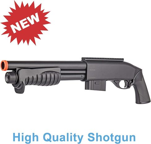 BBTac Airsoft Gun Package Desert Raider - Powerful Spring Rifle, Pump Action Shotgun, SMG, Two Pistols and BB Pellets, Preimum Airsoft Starter Pack in Saudi Arabia