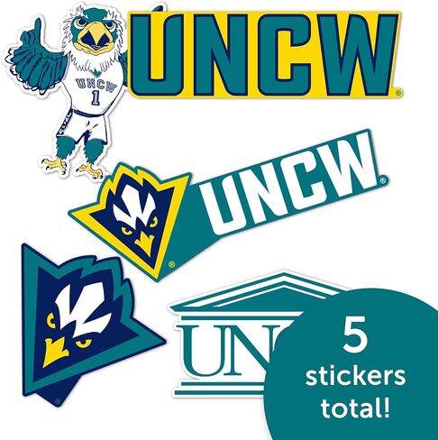 Desert Cactus University of North Carolina Wilmington Sticker Seahawks UNCW Vinyl Decals Laptop Water Bottle Car Scrapbook T2 (Type 2-3) in Kuwait