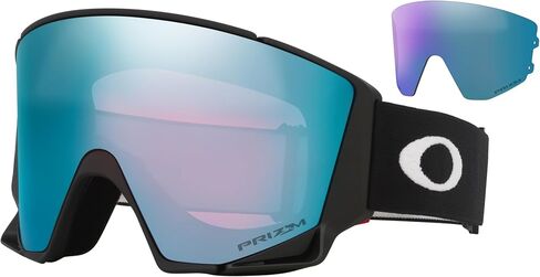 نظارات أوكلي فلو سكيب M/L للتزلج للرجال والنساء OO7145، OO7147 + حزمة مع مجموعة ملحقات النظارات in Kuwait