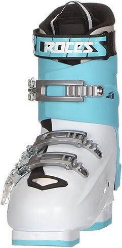 Roces Idea Free G Girls Ski Boots - 22-25/White-Light Blue-Black in Saudi Arabia