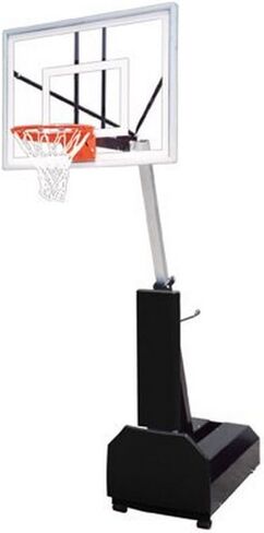 First Team Fury Turbo Steel-Glass Portable Basketball System44; Navy Blue in Saudi Arabia