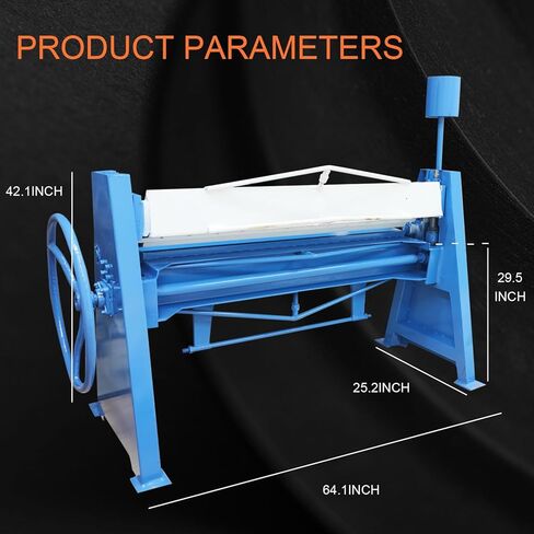 فرامل الصفائح المعدنية اليدوية مقاس 51 بوصة آلة ثني الصفائح المعدنية شديدة التحمل مقاس 16 سعة فولاذية معتدلة فرامل ضغط عالية الدقة لتصنيع الأعمال المعدنية in Kuwait