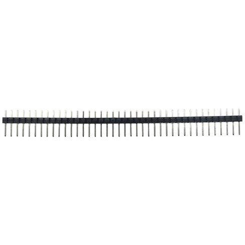 50 قطعة 2.54 مللي متر موصل دبابيس رأس ذكر ، 0.1 بوصة الملعب 40Pin صف واحد الانفصال لثنائي الفينيل متعدد الكلور ، رأس الدبوس in Kuwait