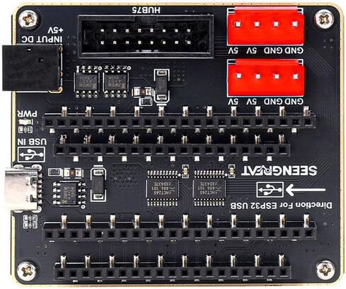 لوحة محول مصفوفة LED ESP32 مع مدخل طاقة مزدوج وواجهة HUB75 لـ RPi - درع توصيل سهل لمشاريع لوحة مصفوفة LED in Saudi Arabia