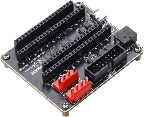 لوحة محول مصفوفة LED ESP32 مع مدخل طاقة مزدوج وواجهة HUB75 لـ RPi - درع توصيل سهل لمشاريع لوحة مصفوفة LED in Saudi Arabia