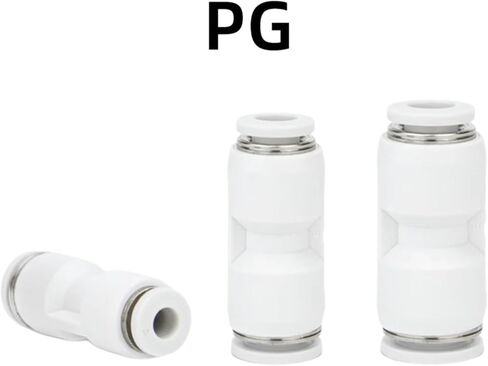 1pcs Pneumatic air pipe adapter with straight through PG quick plug 6-4/8-6/10-6/10-8/12-10 adapter(PG6-4) in Saudi Arabia