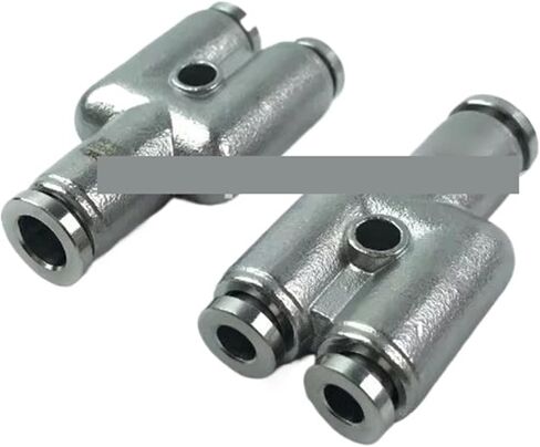 1pcs KQG2U04-00 KQG2U06-00 KQG2U08-00 KQG2U10-00 KQG2U12-00 pneumatic element,316 stainless steel Y-tee(KQG2U10-00) in Saudi Arabia