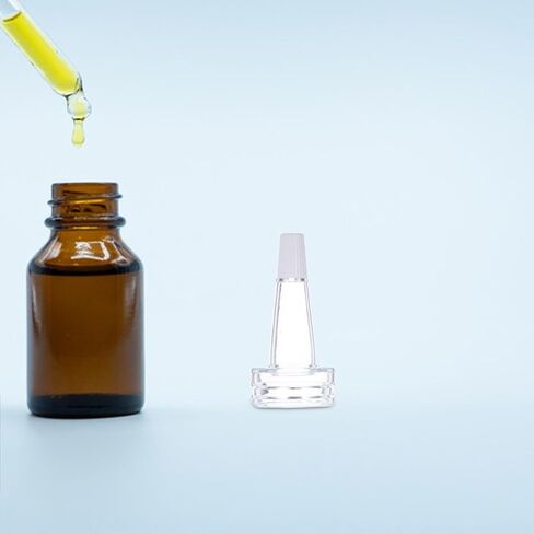 20 قطعة من أغطية قطارة موزع الأمبولات، 1. 57 × 0. 78 بوصة أغطية طرف زجاجة أنبوبية ناعمة شفافة للاستخدام في المختبر in Kuwait