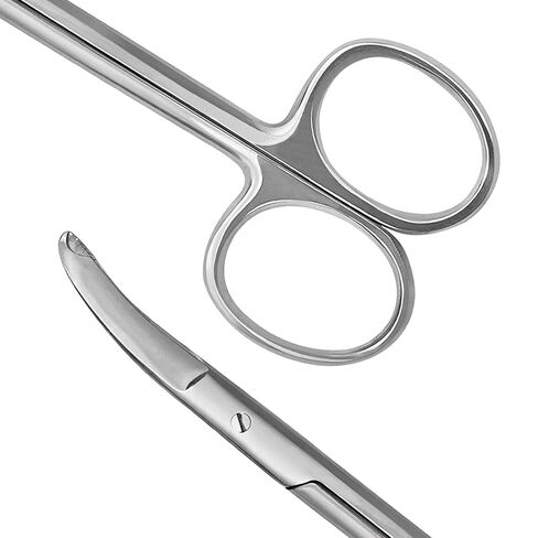 3 Northbent Suture Stitch Scissors 4.75" (12.1cm) Curved in Saudi Arabia
