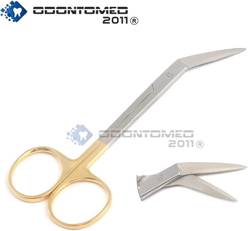 OdontoMed2011® TC Kelly Scissors Anuglar 4.5" Dental Instruments T/C ODM in Saudi Arabia