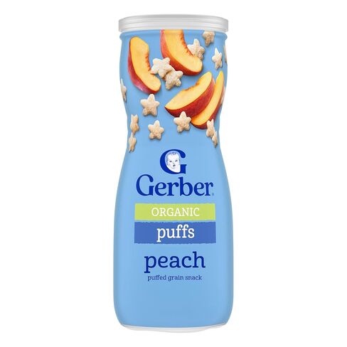 Gerber Puffs Banana & Strawberry Apple, 1.48 Ounce (Pack of 4) in Saudi Arabia