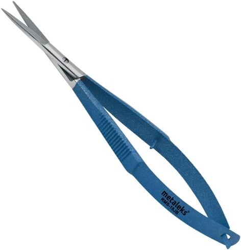 Curved Iris Spring Scissor Stainless Steel Squeeze Castroviejo Scissors for Micro thread cutting ENT Eye Skin Dental Veterinary Surgeon in Saudi Arabia