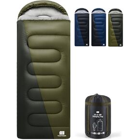 أكياس النوم للبالغين الطقس البارد والدفء ، الظهر ، 0 درجة XXL حقيبة النوم مع معدات التخييم العظمى للتخييم في فصل الشتاء ، الصيد in Kuwait