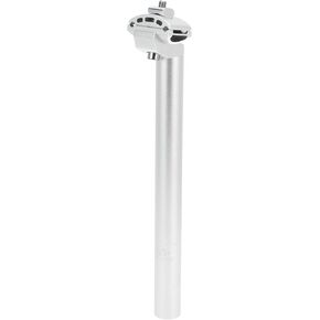 Bike Seat Posts 27.2x300mm Bike Saddle Post Seat Tube Aluminum Alloy Silver Tone Adjustable with Fixing Clip in Kuwait