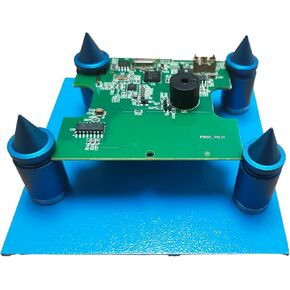 Magnetic PCB Holder Kit with 4 Fixing Posts and 3.93″ Steel Plate, Circuit Board Positioning Tool for Soldering, PCB Assembly and Electronics Repair (4Magnetic, Holder) in Kuwait