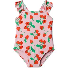 Amazon Essentials Baby Girls' Frill One-Piece Swimsuit in Kuwait