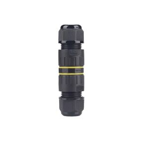 M20 Straight Through Connector 5 core Waterproof Connector Black Lock Wire Outdoor Light with Wire Connector(Wire Diameter Size 9 12mm) in Kuwait