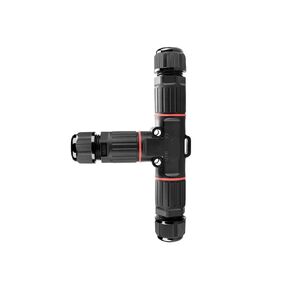 Screw-Free P20T Quick-Connect Terminal T-Type Quick-Connect Wire Adapter Outdoor Power Waterproof Connector(EW-P20T 5-9mm) in Kuwait