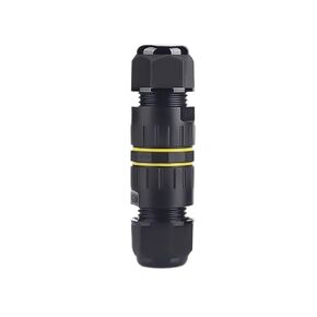 M25 Circular Connector 2-5 core Plastic Terminal one in one Out Lighting Waterproof Connector(4P Wire Diameter Size 10 14mm) in Saudi Arabia