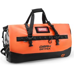 Waterproof Duffel Bag 25L/40L/60L – Heavy-Duty Motorcycle Tail Bag, Roll-Top Dry Bag for Travel, Camping, Boating, Kayaking, Outdoor Adventure in Kuwait