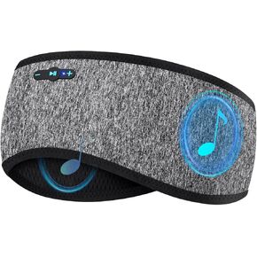 سماعات رأس بلوتوث للنوم مع بلوتوث 6.0، سماعات رأس لاسلكية لمدة 20 ساعة مع مكبرات صوت ستيريو عالية الدقة للنوم الجانبي، عصابة رأس بلوتوث قابلة للفصل والغسل in Kuwait