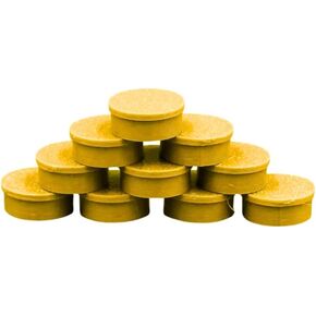 أغطية قارورة سعة 3 مل مطبوعة ثلاثية الأبعاد من بلانيتيا كورب - 15 عبوة من أغطية قارورة صلبة واقية مقاومة للتسرب والغبار مع تصميم سهل الارتداء - أغطية زجاجات سهلة التنظيف وقابلة لإعادة الاستخدام لقوارير سعة 3 مل (لونستار ذهبي وردي) in Kuwait