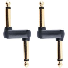 2 حزمة من وصلات دواسة الجيتار من Yuly، موصل قابس ذكر إلى ذكر 1/4 بوصة، إزاحة من النوع Z، معدن، دواستين in Kuwait