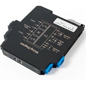 1-5V to 4-20mA 0-10V DC24V 1 in 2 Out Ultra-Thin Analog Signal 35mm DIN Rail(0-20ma Output) in Saudi Arabia