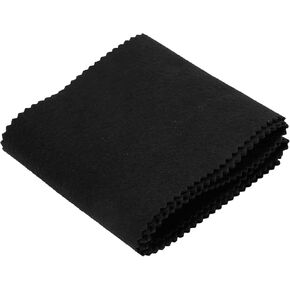 Jeffergarden Piano Keyboard Cloth, Felt Cover for Dust Protection, Washable Material, Fits Most Grand and Upright Pianos, Stylish and Functional Accessory (Black) in Kuwait