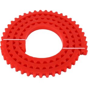 شريط جانبي للأعمال الخشبية مع سلسلة مدفوعة بالتروس، قوي ومرن لقوالب المنحنيات المعقدة، مرونة ممتازة، مادة بوليمر عالية، طول 2 متر/6.6 قدم in Kuwait