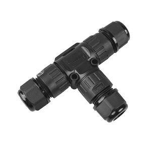 M20 Adapter 3-pin Outdoor LED Power Lock Wire T-Type Connector(3P Wire Diameter Size 9 12mm) in Kuwait