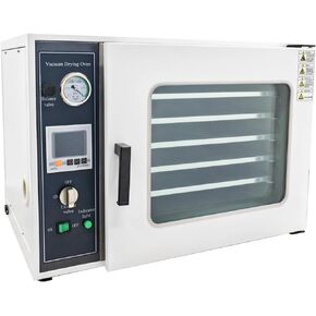 Digital Vacuum Drying Oven 1.9 Cu Ft Temperature Control Industrial Lab Drying Heat Treat Oven with 5-Layer, 110V, 1400W in Kuwait
