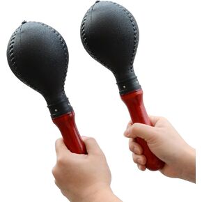 2 Pack, Percussion Maracas Pair with ABS Plastic Shells and Wooden Handles for Live Performances in Saudi Arabia