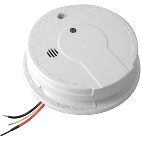 Kidde AC Hardwired Interconnect Smoke Detector Alarm with Hush | Model I12040 in Kuwait