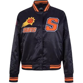 Pro Standard NBA womens Womens Nba Retro Classics Satin Satin Jacket in Kuwait