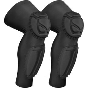 Knee Pad Protective Calf Shin Guards For Adult Youth Leg Compression Sleeve Pad For Football Basketball Volleyball Soccer Protective Gear Calf Support Cuff With Anti-Slip Strip (1 Pair) in Kuwait