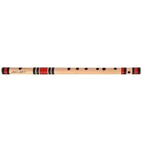 Shiv'z Muzic Flute, A Natural BASE, PREMIUM Bansuri,23 inches (with Written Manual & Bag) in Saudi Arabia