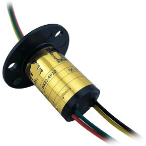 Conductive Ring 4-Way 10A Multi-Way Slip Ring OD 22mm Stable Power Transmission Power Rotary Joint in Kuwait