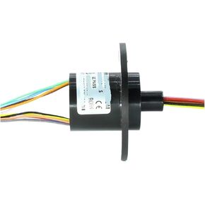 2A 12 Wire Capsule Rotary Slip Ring, OD 22mm, Plastic housing Flange Mount Slip Ring for Power Signal Transmission(12wire 2A Flange A) in Kuwait
