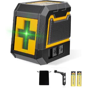 مستوى الليزر مع حامل ثلاثي الأرجل، ليزر أخضر متقاطع مع حامل ثلاثي التسوية الذاتي، أداة تسوية الليزر لتعليق الصور على بلاط أرضية البناء وتجديد جدار المنزل، مشروع داخلي in Kuwait