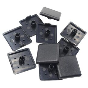 pson 10 قطع 3030 غطاء نهاية من الألومنيوم القياسي الأوروبي، غطاء بثق بلاستيكي أسود على شكل حرف T لحماية ملف بثق الألومنيوم in Kuwait