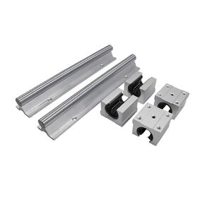 2 أدلة خطية R20 600 مم - 1200 مم + 4 محامل R20UU + منزلقات 16UU (1500 مم) in Kuwait