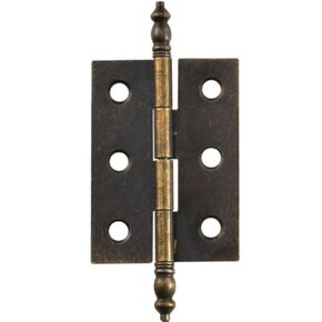 مفصلات حديد قابلة للطي برونزية عتيقة مفصلية على شكل تاج صناديق خشبية 1 قطعة (25.67) in Kuwait